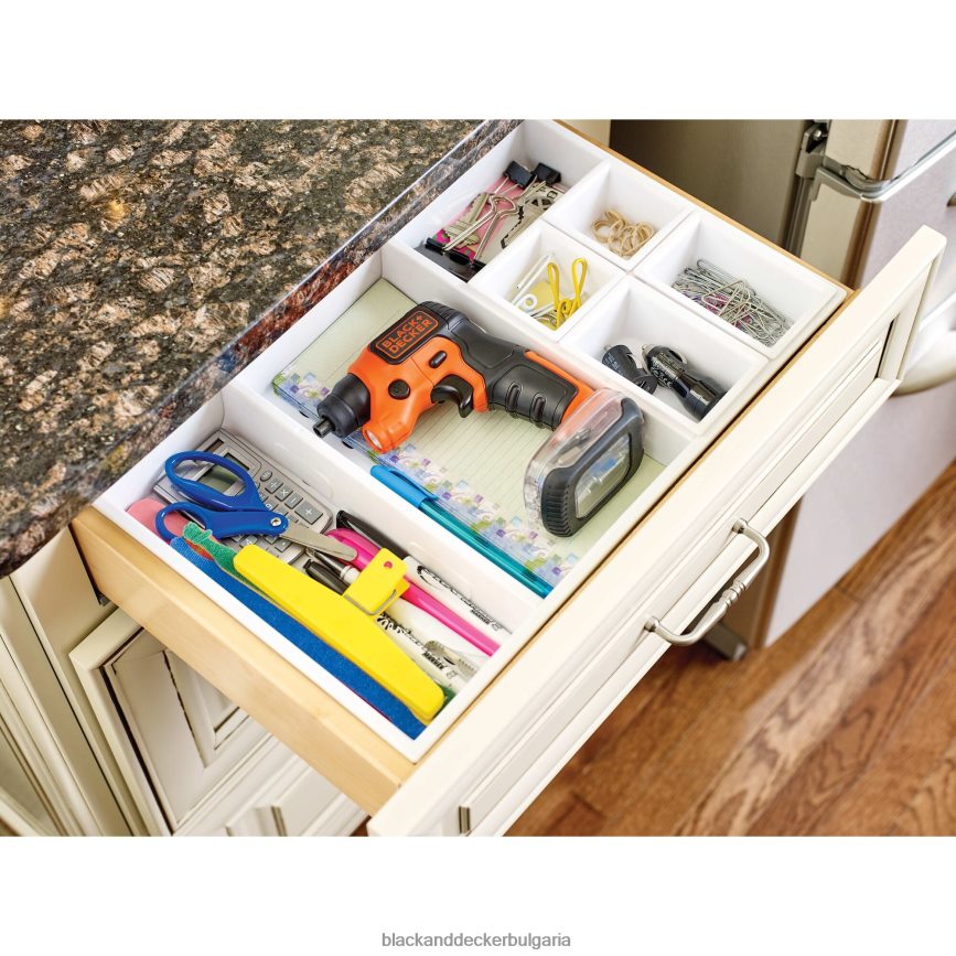 инструменти бг BLACK+DECKER lightdriver 4v max акумулаторна отвертка с пакет за съхранение V8R6ZD588