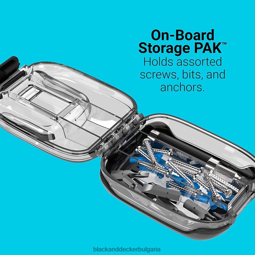 инструменти бг BLACK+DECKER lightdriver 4v max акумулаторна отвертка с пакет за съхранение V8R6ZD588