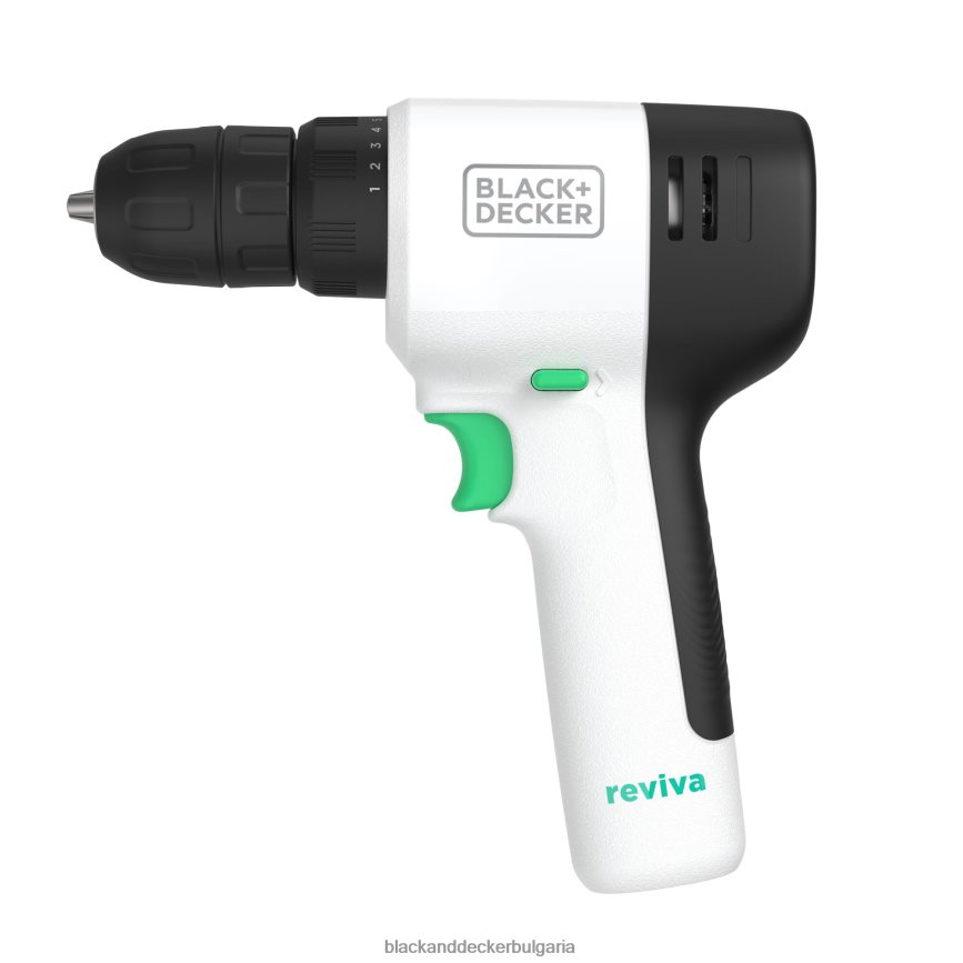 инструменти бг BLACK+DECKER акумулаторна бормашина reviva 12v max със зарядно и двувърха отвертка V8R6ZD532