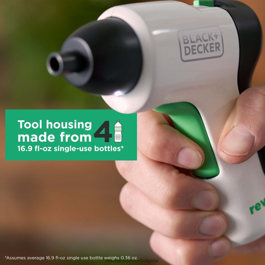 инструменти бг BLACK+DECKER reviva 4v max акумулаторна отвертка usb зареждаема V8R6ZD531