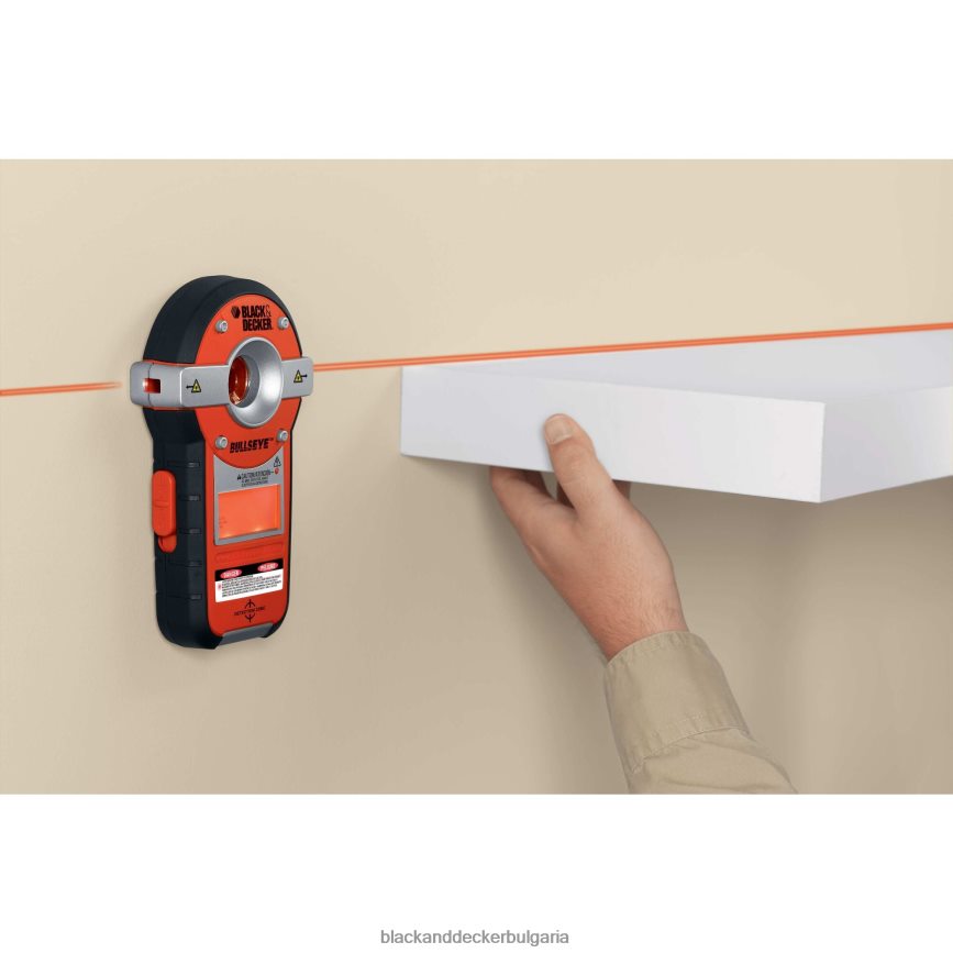 инструменти бг BLACK+DECKER линейно лазерно автоматично нивелиране с търсач на шипове V8R6ZD610