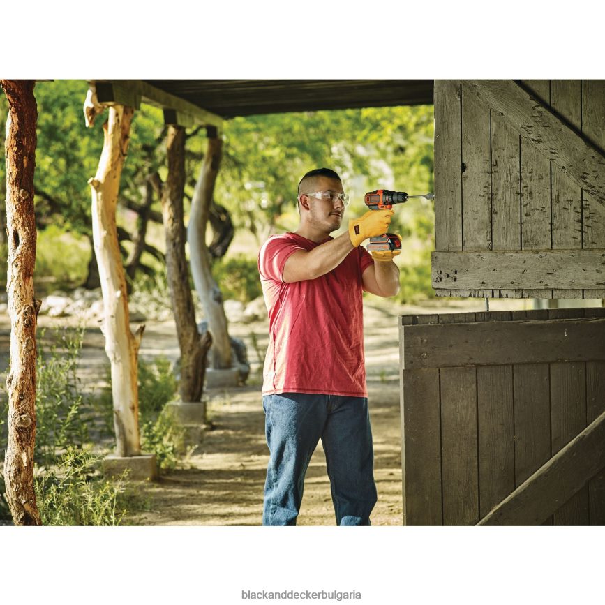 инструменти бг BLACK+DECKER кожена работна ръкавица V8R6ZD748