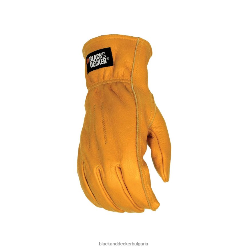 инструменти бг BLACK+DECKER кожена работна ръкавица V8R6ZD748