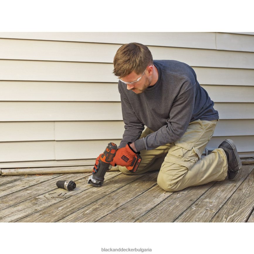 инструменти бг BLACK+DECKER лесна за прилягане универсална ръкавица V8R6ZD753