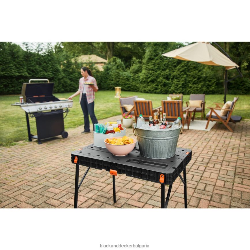 инструменти бг BLACK+DECKER сгъваема работна маса V8R6ZD688