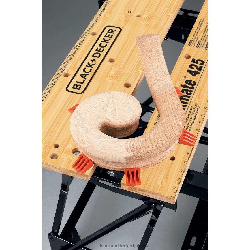 инструменти бг BLACK+DECKER преносима работна маса workmate с капацитет от 425 до 550 паунда V8R6ZD689