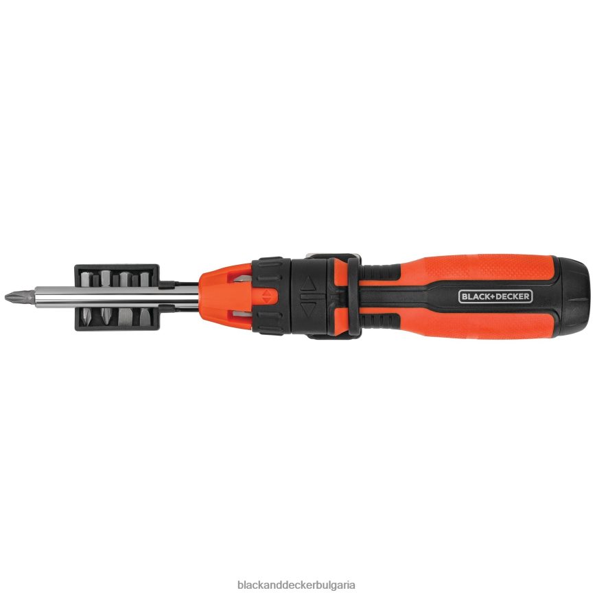 инструменти бг BLACK+DECKER отвертка с тресчотка 10 бита V8R6ZD604