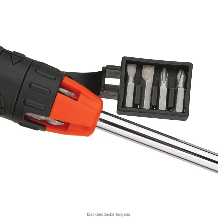 инструменти бг BLACK+DECKER отвертка с тресчотка 10 бита V8R6ZD604