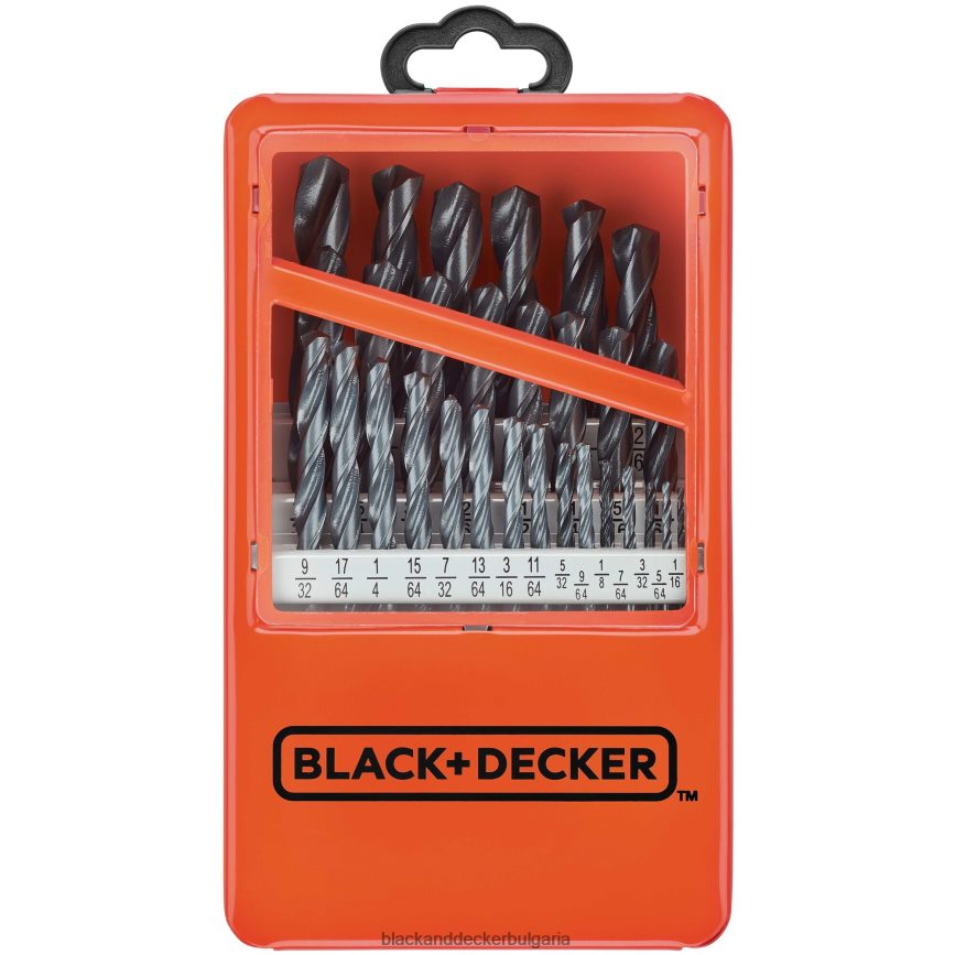 инструменти бг BLACK+DECKER Комплект свредла за метал от 29 части V8R6ZD594