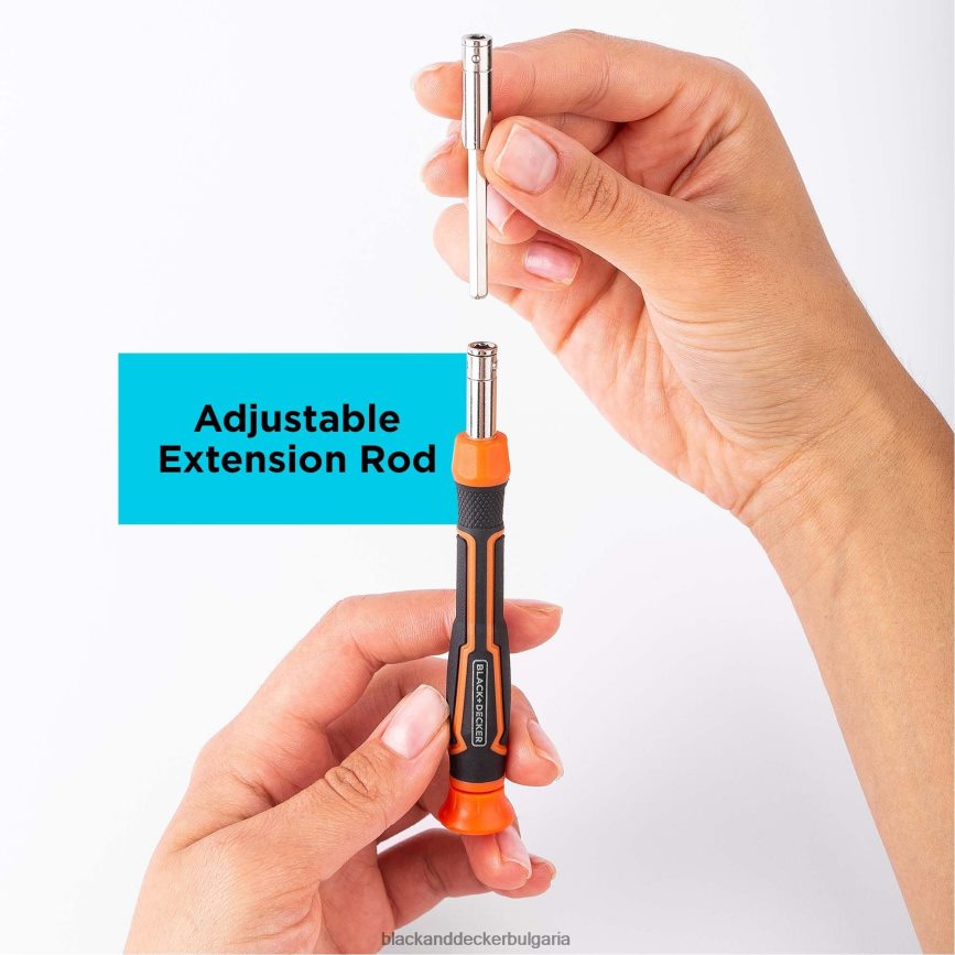 инструменти бг BLACK+DECKER Комплект прецизни отвертки от 56 бр V8R6ZD606