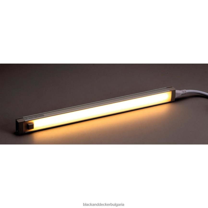 инструменти бг BLACK+DECKER 3-bar LED комплект осветление под шкаф топло бяло 9