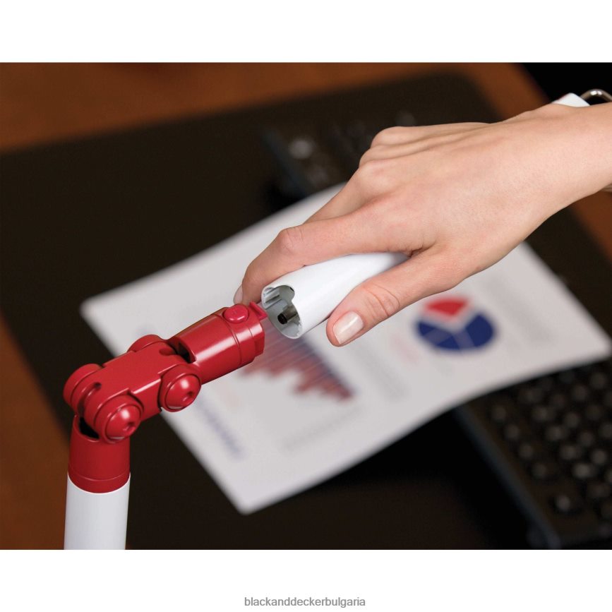 инструменти бг BLACK+DECKER exalt светкавица със сменяема глава led настолна лампа V8R6ZD698