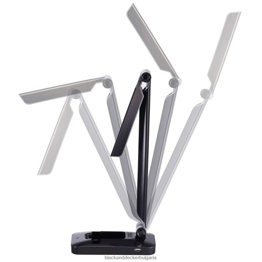инструменти бг BLACK+DECKER verve сгъваема LED настолна лампа V8R6ZD696