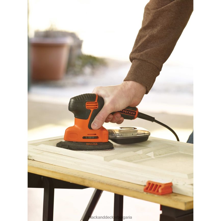инструменти бг BLACK+DECKER 1,2 ампера електрически шлайф за детайли V8R6ZD624