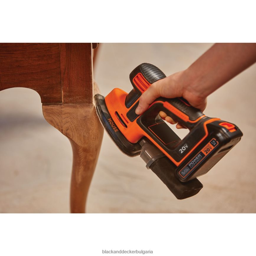 инструменти бг BLACK+DECKER Само шлифовъчен инструмент за мишка с макс. 20v V8R6ZD619