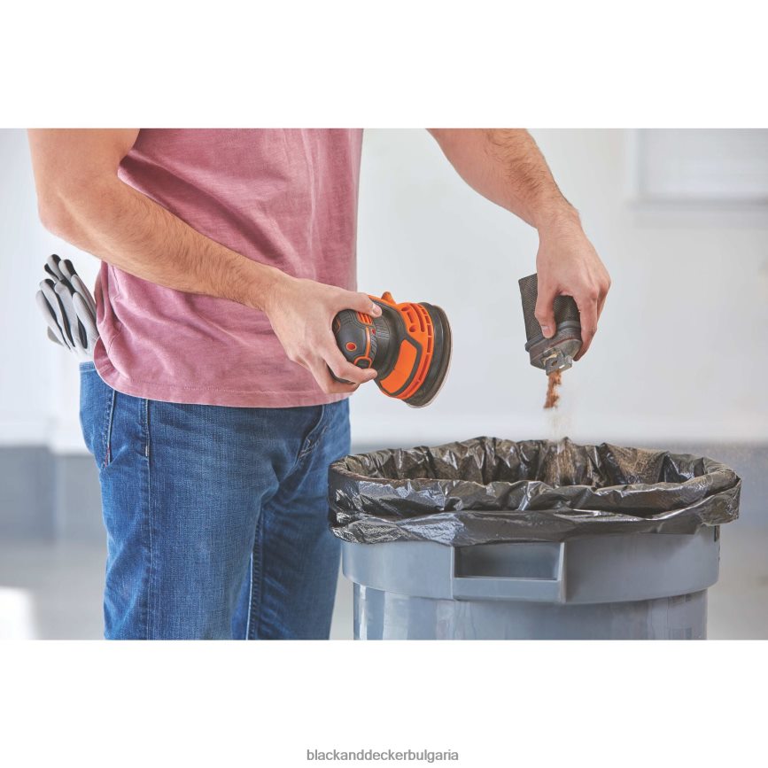 инструменти бг BLACK+DECKER 20v максимум произволна орбитална шлайф безжична V8R6ZD621
