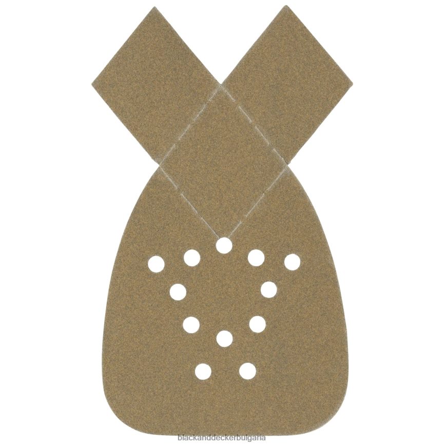 инструменти бг BLACK+DECKER фина шкурка за мишка за събиране на прах 5 бр V8R6ZD642