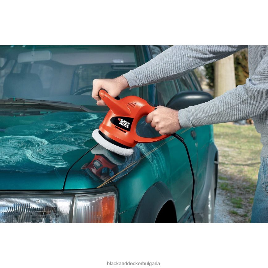 инструменти бг BLACK+DECKER полираща машина с променлива скорост 6 инча V8R6ZD626