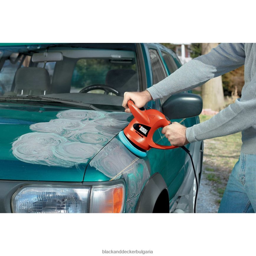 инструменти бг BLACK+DECKER полираща машина с променлива скорост 6 инча V8R6ZD626