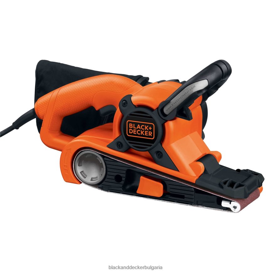 инструменти бг BLACK+DECKER лентов шлайф с торба за прах 7-amp 3-инча на 21-инча V8R6ZD645