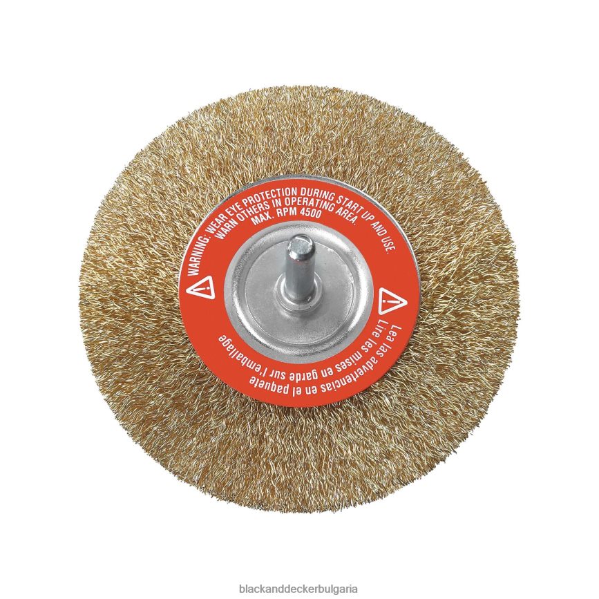 инструменти бг BLACK+DECKER тел за колело за отстраняване на боя/ръжда V8R6ZD640