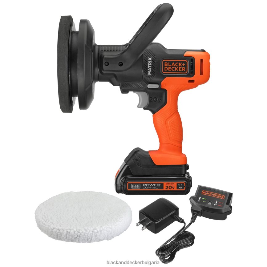 инструменти бг BLACK+DECKER matrix 20v max буферен комплект с включена батерия и зарядно устройство V8R6ZD627