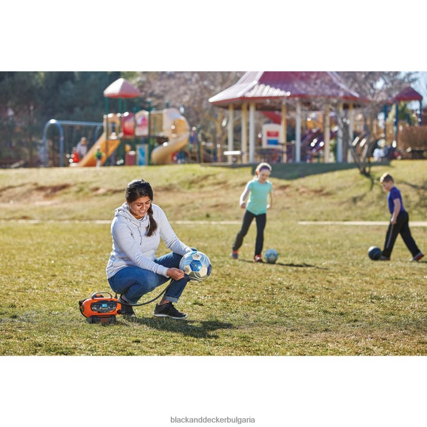 инструменти бг BLACK+DECKER 20v max безкабелен помпа за гуми Само безжичен и кабелен електрически инструмент V8R6ZD674