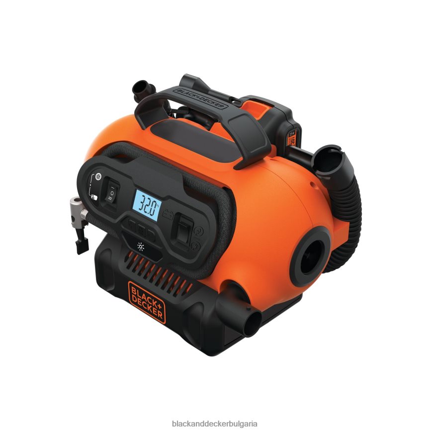 инструменти бг BLACK+DECKER 20v max безкабелен помпа за гуми Само безжичен и кабелен електрически инструмент V8R6ZD674