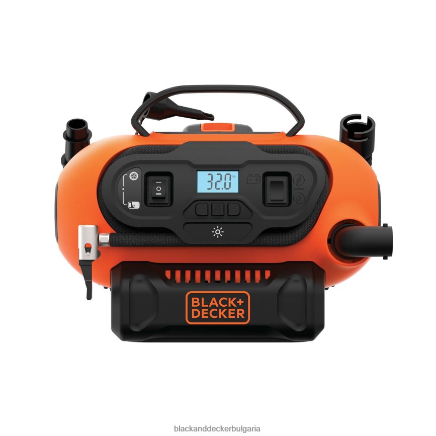 инструменти бг BLACK+DECKER 20v max безкабелен помпа за гуми Само безжичен и кабелен електрически инструмент V8R6ZD674