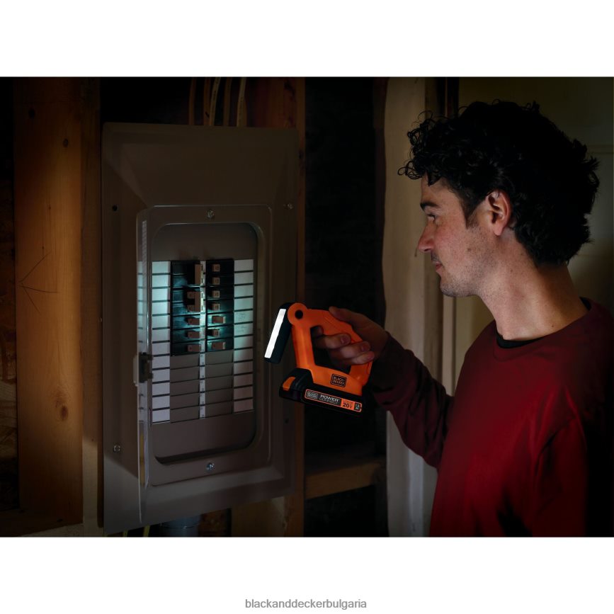 инструменти бг BLACK+DECKER 20v max led работна светлина V8R6ZD680