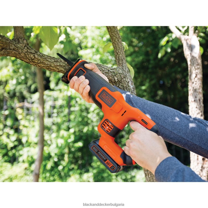 инструменти бг BLACK+DECKER Комплект безжичен саблен трион 20v max V8R6ZD647