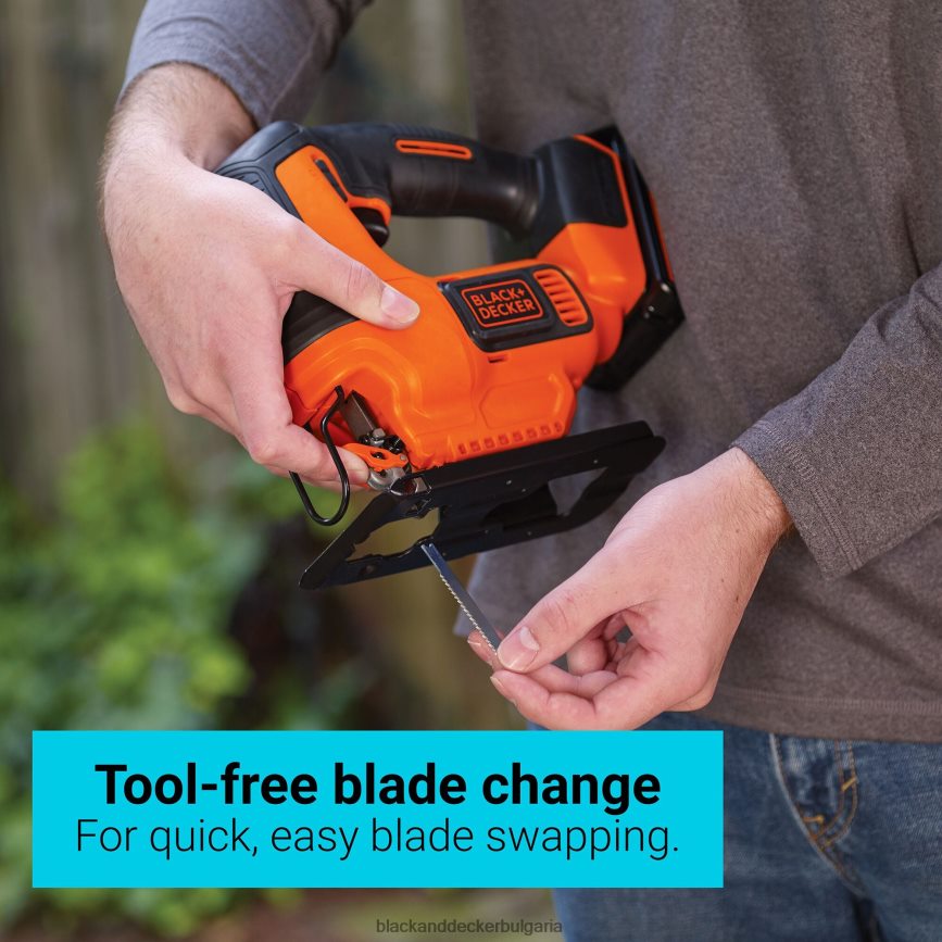 инструменти бг BLACK+DECKER 20v max powerconnect безжичен прободен трион (само инструмент) V8R6ZD659