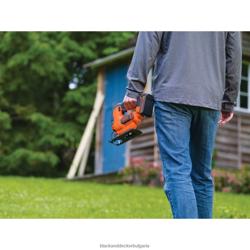 инструменти бг BLACK+DECKER 20v max powerconnect безжичен прободен трион (само инструмент) V8R6ZD659