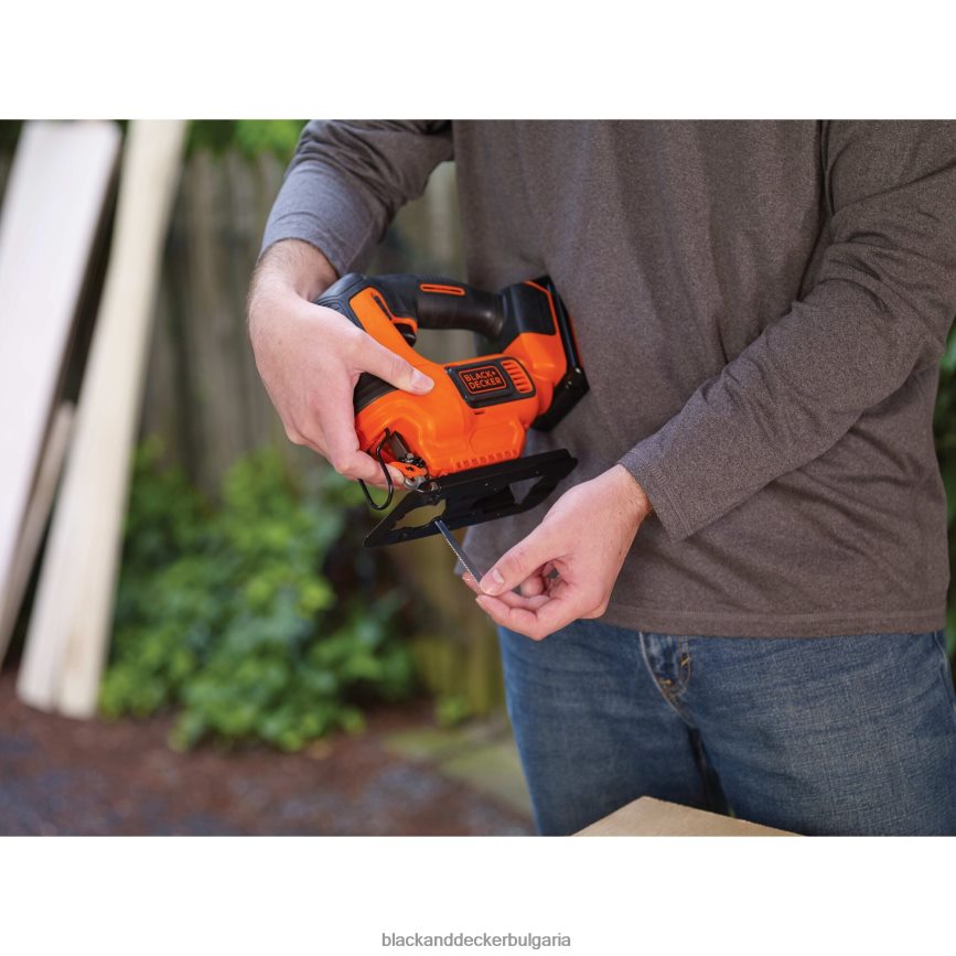 инструменти бг BLACK+DECKER 20v max powerconnect безжичен прободен трион (само инструмент) V8R6ZD659