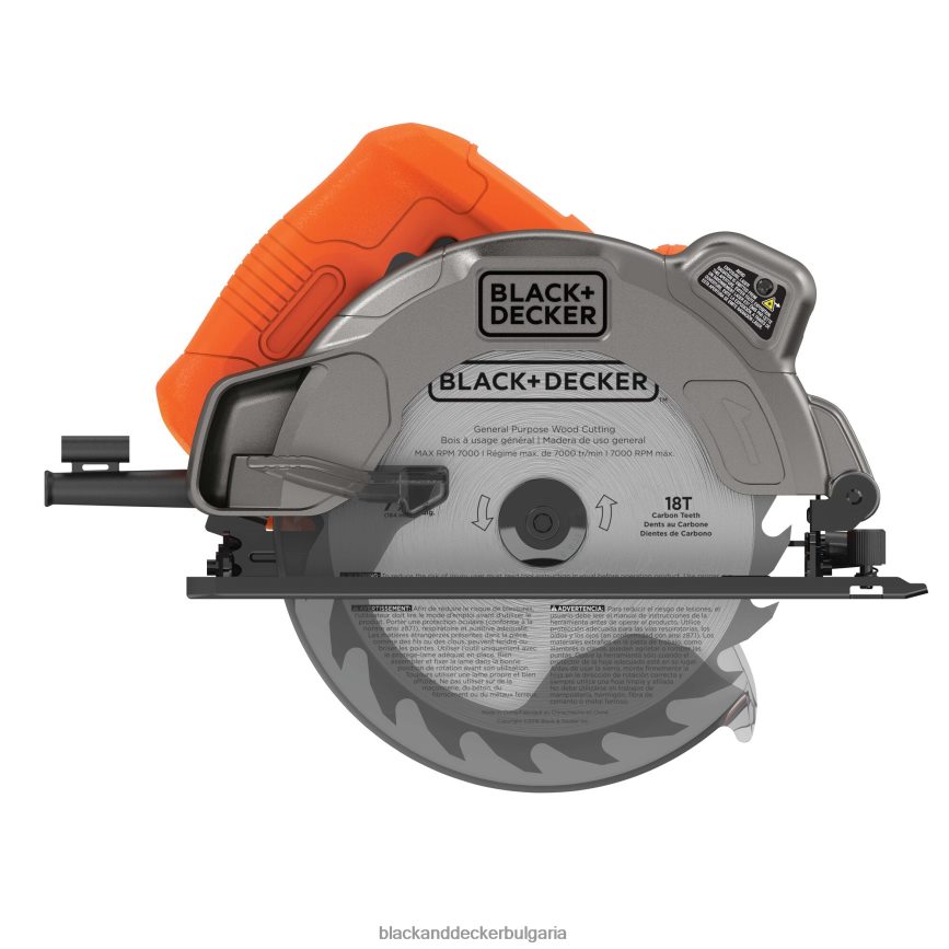 инструменти бг BLACK+DECKER 7-1/4-инчов циркулярен трион с лазер 13-ампера V8R6ZD656