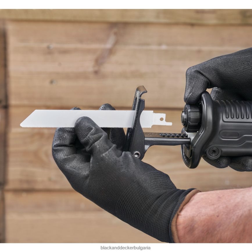 инструменти бг BLACK+DECKER 7-амперов електрически бутален трион с подвижен държач за клони V8R6ZD648