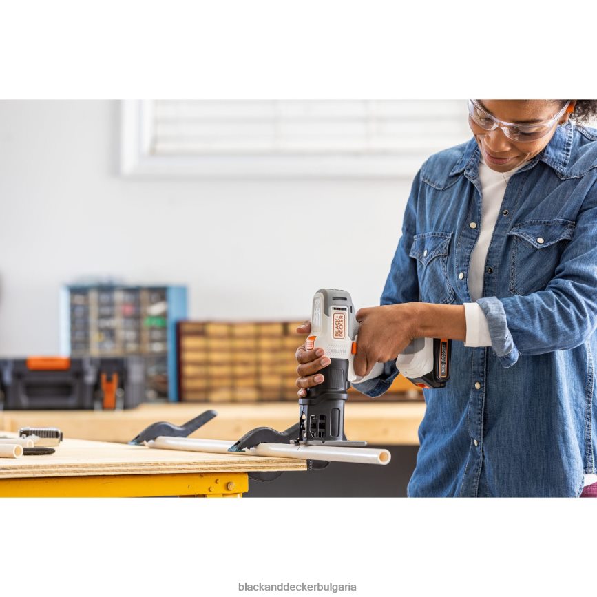 инструменти бг BLACK+DECKER матрична приставка за прободен трион за акумулаторна бормашина V8R6ZD665