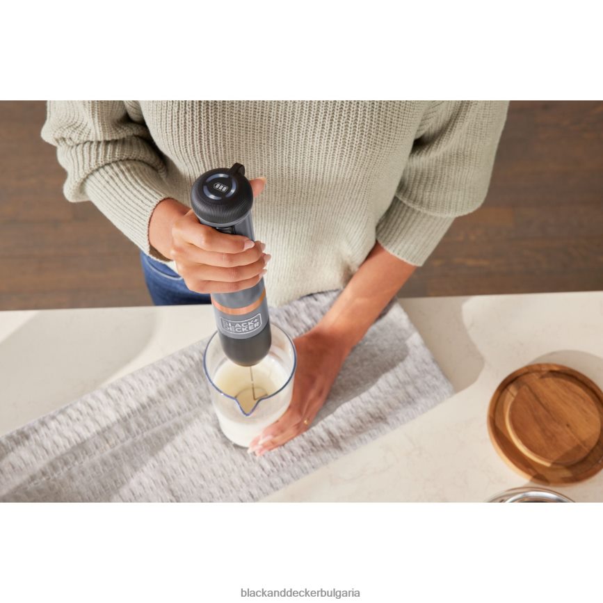 кухня бг BLACK+DECKER кухненска пръчка 3 комплект сив V8R6ZD258