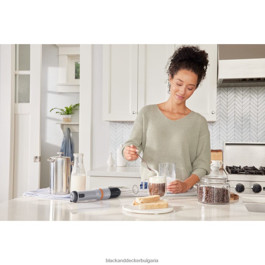кухня бг BLACK+DECKER кухненска пръчка 3 комплект сив V8R6ZD258
