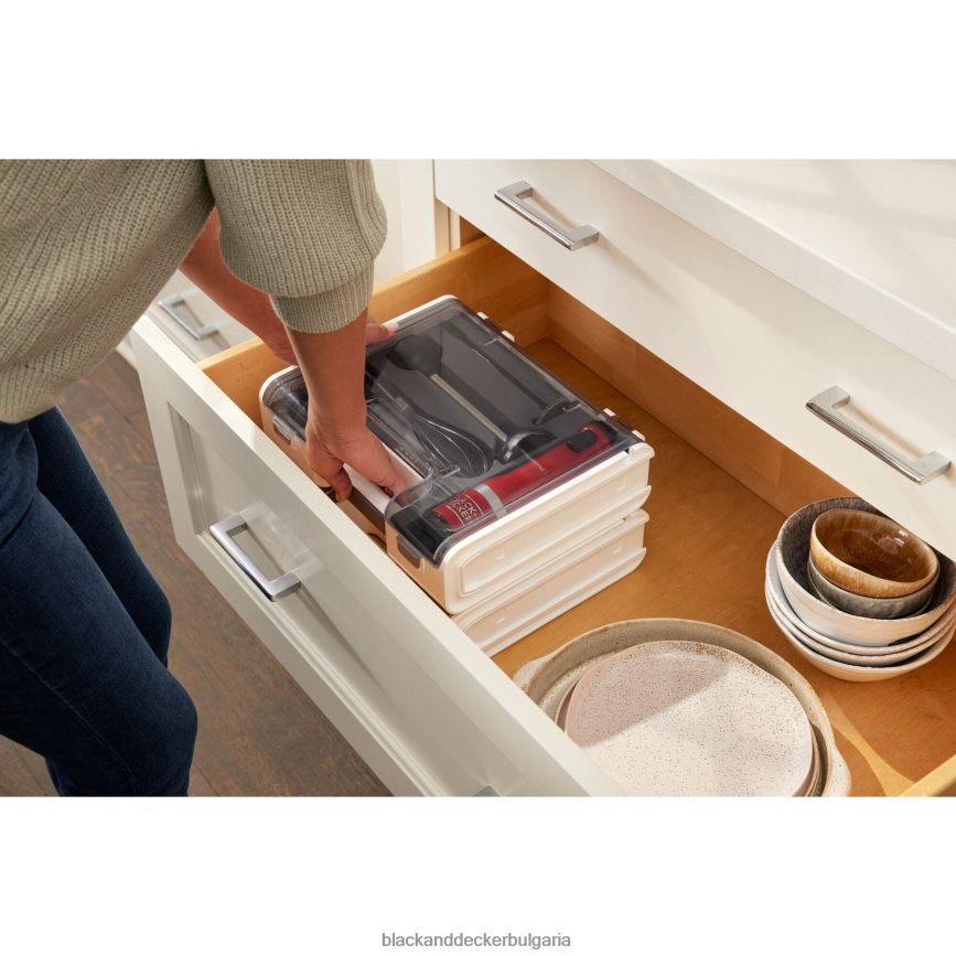 кухня бг BLACK+DECKER кухненска пръчка 6 к-т червена V8R6ZD265