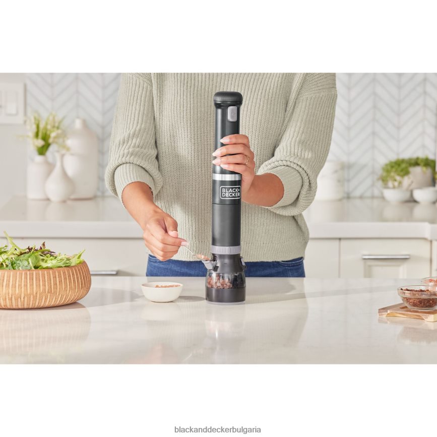 кухня бг BLACK+DECKER кухненска пръчка 6 комплект черен V8R6ZD266