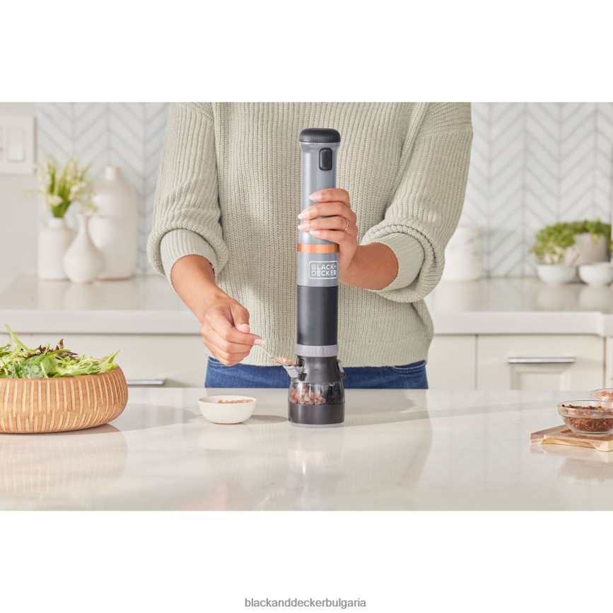 кухня бг BLACK+DECKER кухненска пръчка 6 комплект сив V8R6ZD267