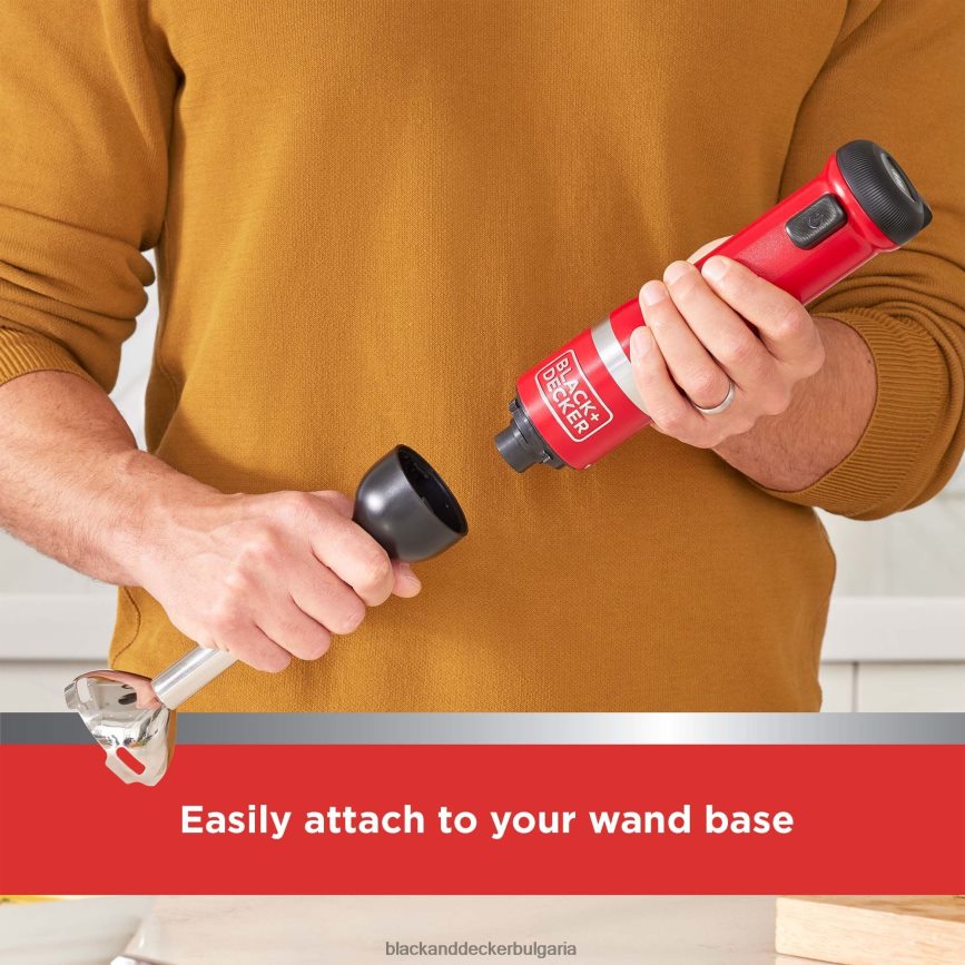 кухня бг BLACK+DECKER червен кухненски блендер с пръчка V8R6ZD253