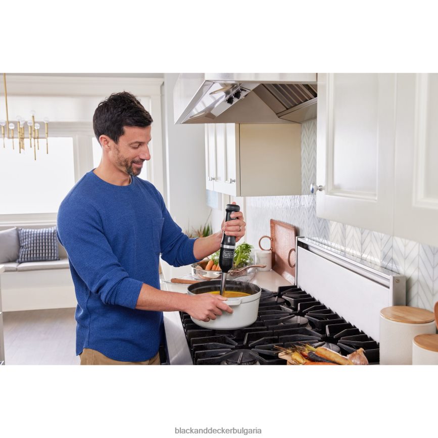 кухня бг BLACK+DECKER кухненски блендер комплект черен V8R6ZD254