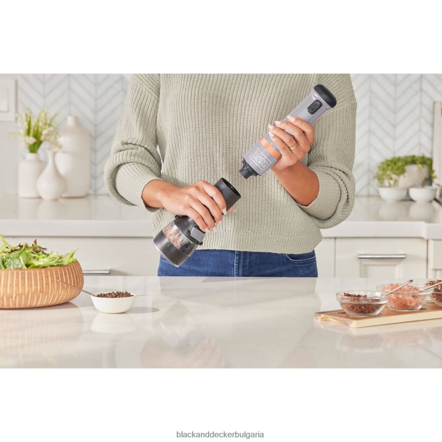 кухня бг BLACK+DECKER приставка за мелница за подправки за кухненска пръчка V8R6ZD269