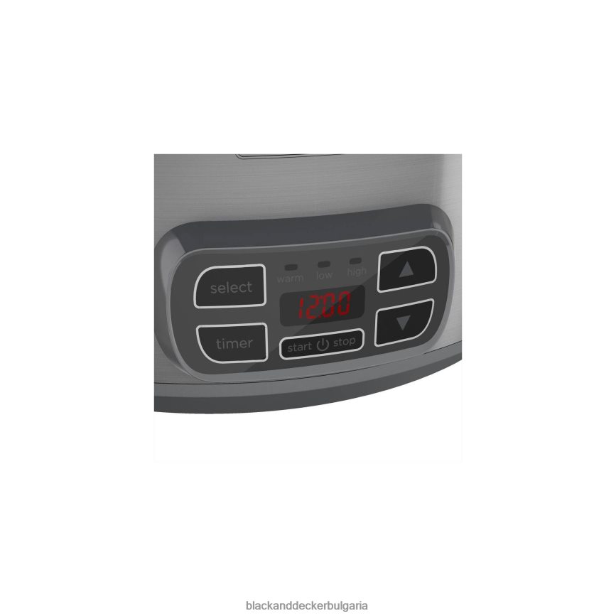 кухня бг BLACK+DECKER 7-литров котлон за бавно готвене V8R6ZD341