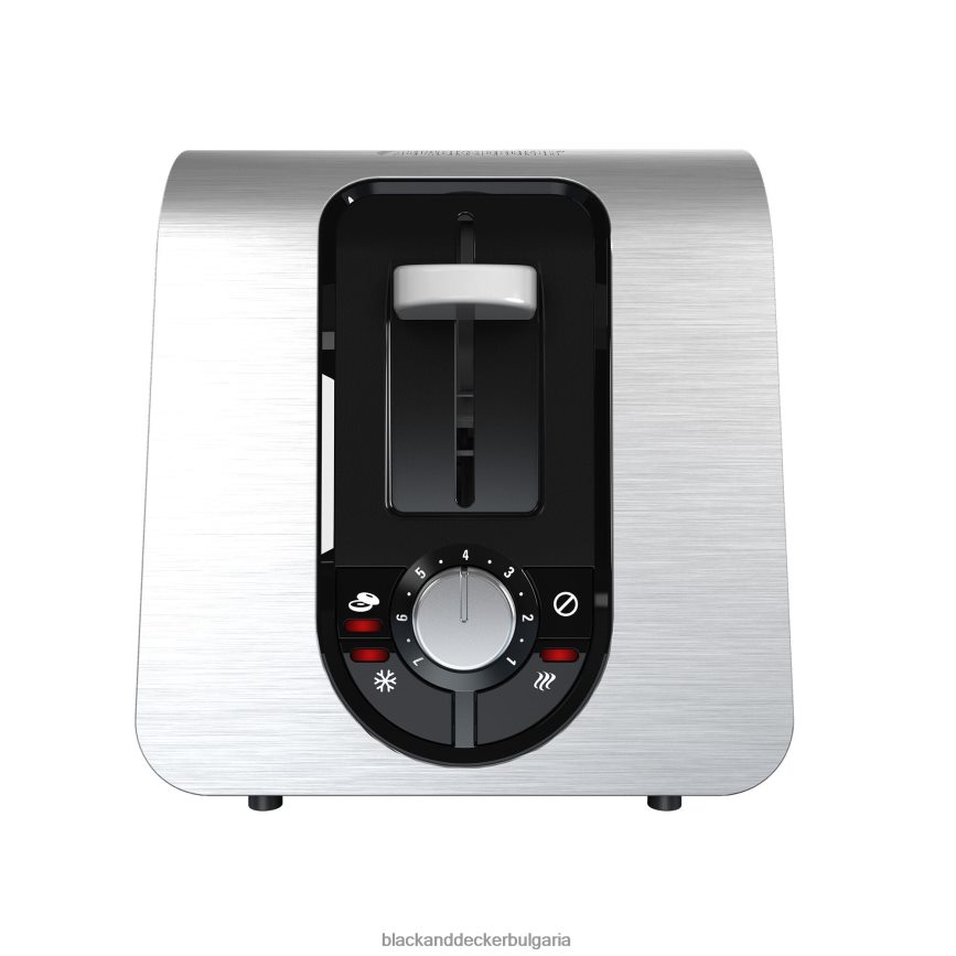 кухня бг BLACK+DECKER Тостер за 2 филийки сребърен V8R6ZD350