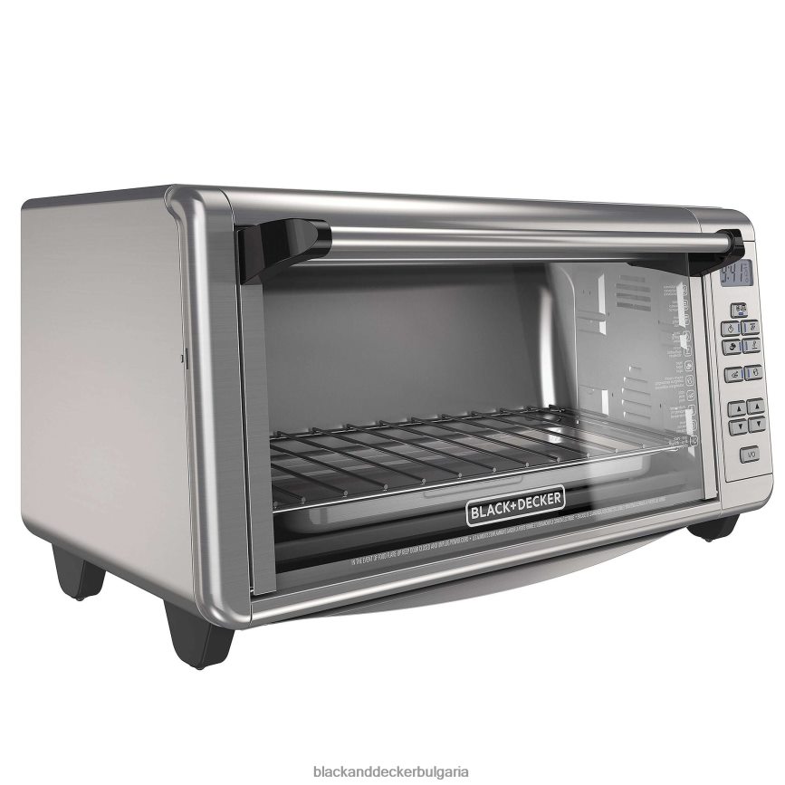 кухня бг BLACK+DECKER 8-слойна цифрова изключително широка конвекционна фурна V8R6ZD384