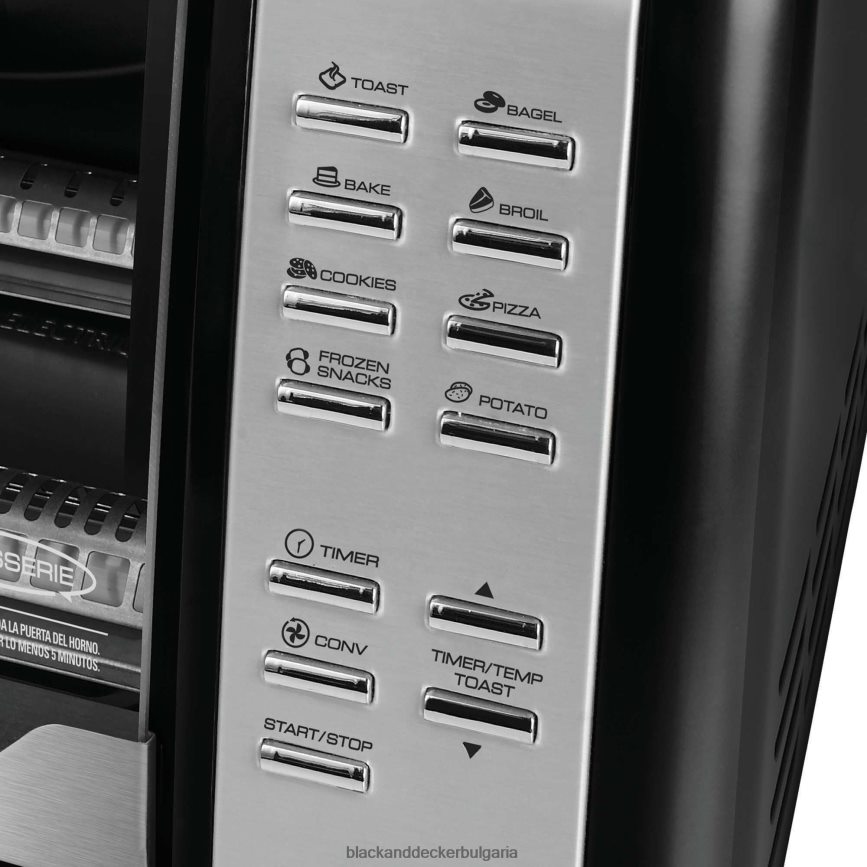 кухня бг BLACK+DECKER toast-r-oven дигитален грил конвекционна фурна V8R6ZD386