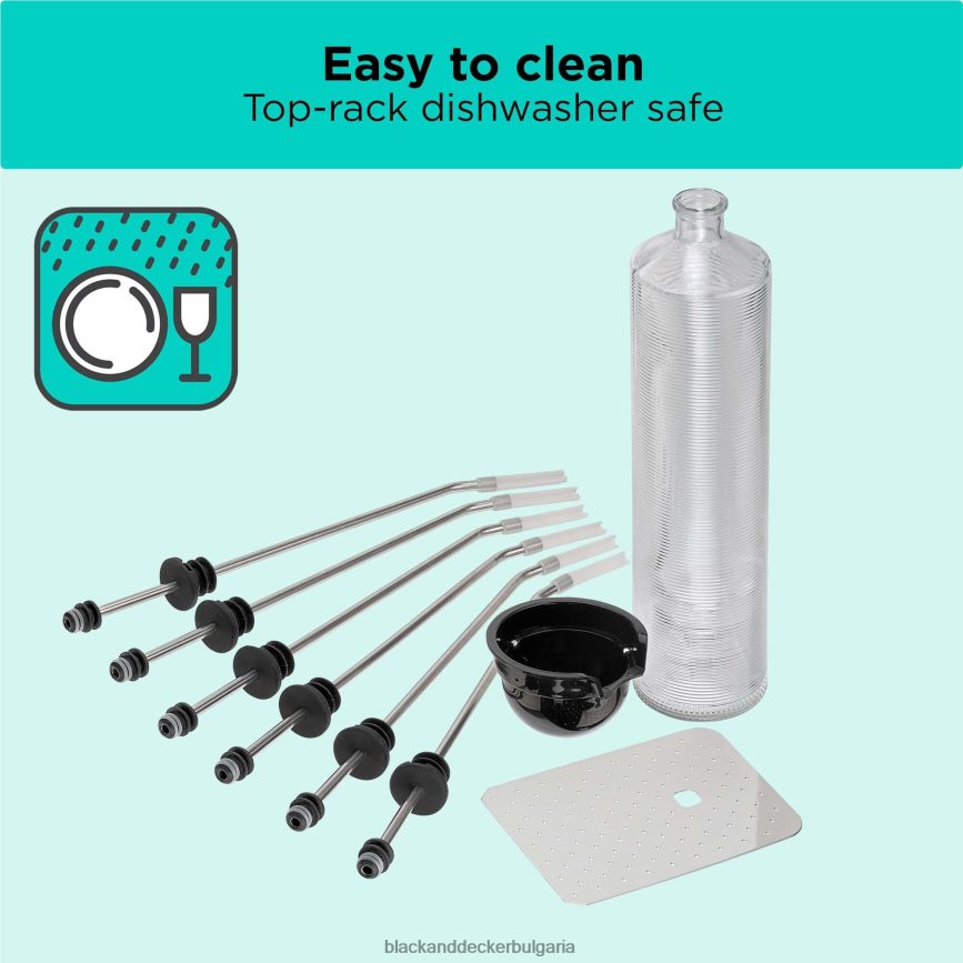 кухня бг BLACK+DECKER производител на коктейли bev V8R6ZD324